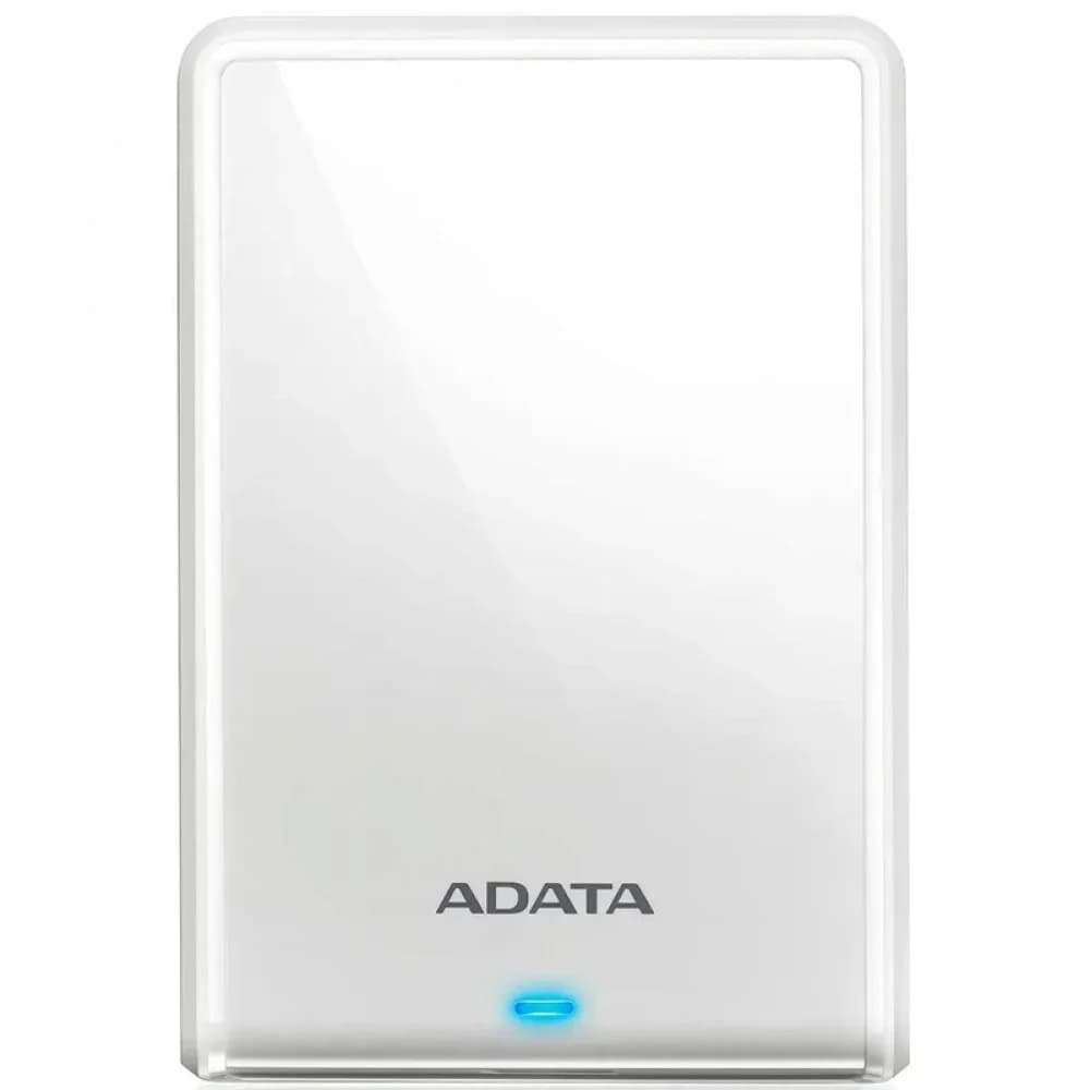 Внешний жёсткий диск, ADATA, HV620, AHV620S-1TU31-CWH, 1TB, 2.5", USB 3.2, Белый