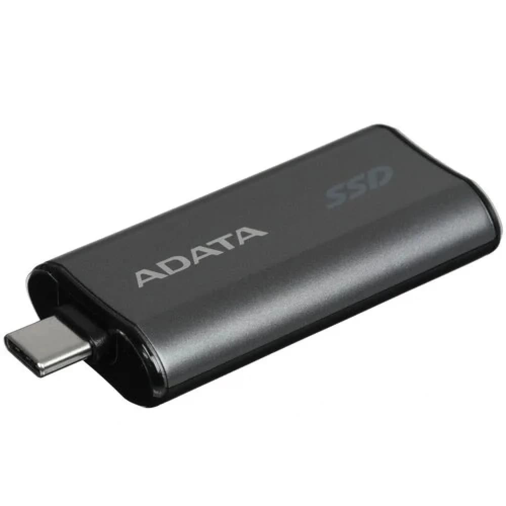 Накопитель SSD A-Data USB3.2 Gen2 1TB SC750-1000G-CCBK SC750 серый