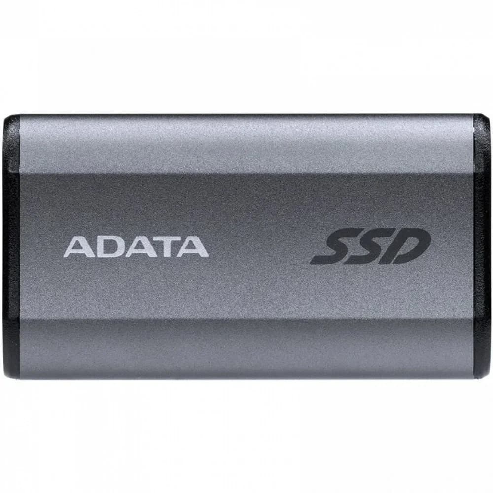 ADATA External SSD SE880, 1024GB, USB 3.2 Gen2 Type-C to Type-C/A, up to R/W 2000/2000 MB/s, 65x35x12.5mm, 31g, Titanium Gray