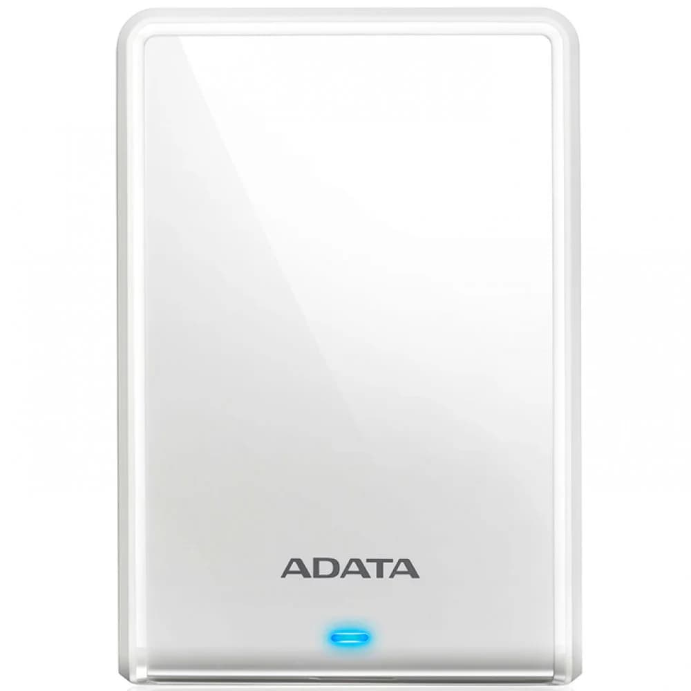 Внешний жёсткий диск, ADATA, HV620, AHV620S-2TU31-CWH, 2TB, 2.5", USB 3.2, Белый