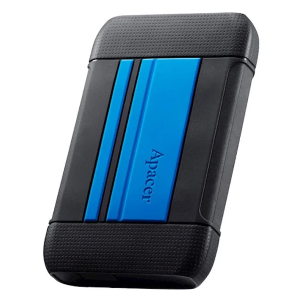 2.5" 1TB Apacer AC633 AP1TBAC633U-1 USB 3.1 Gen 1, Military-Grade Shockproof, Blue, RTL {20} (916921)