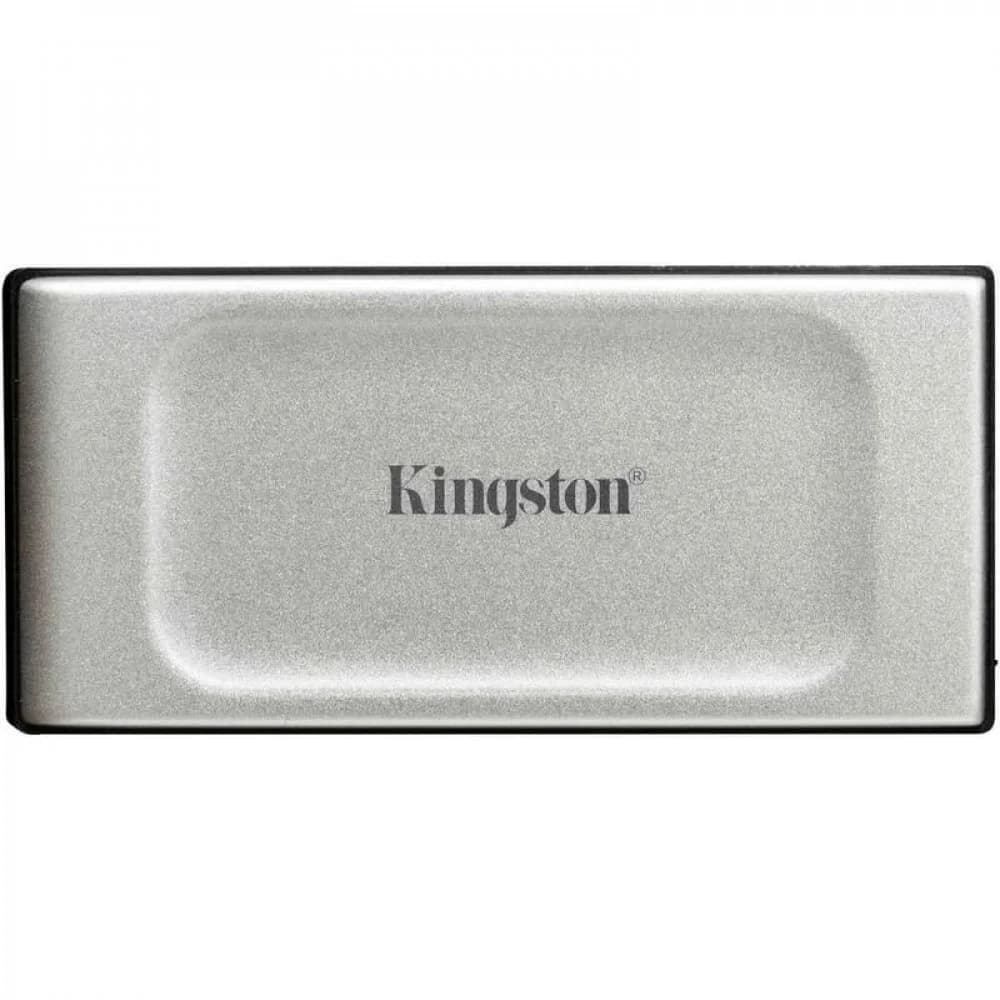 Твердотельный накопитель/ Kingston External SSD XS2000 BOC, 1000GB, Type-C, USB 3.2 Gen 2x2, R/W 2000/2000MB/s, IP55, 70x33x14mm, Silver (60 мес)