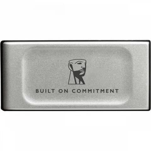 Твердотельный накопитель/ Kingston External SSD XS2000 BOC, 4000GB, Type-C, USB 3.2 Gen 2x2, R/W 2000/2000MB/s, IP55, 70x33x14mm, Silver (60 мес)