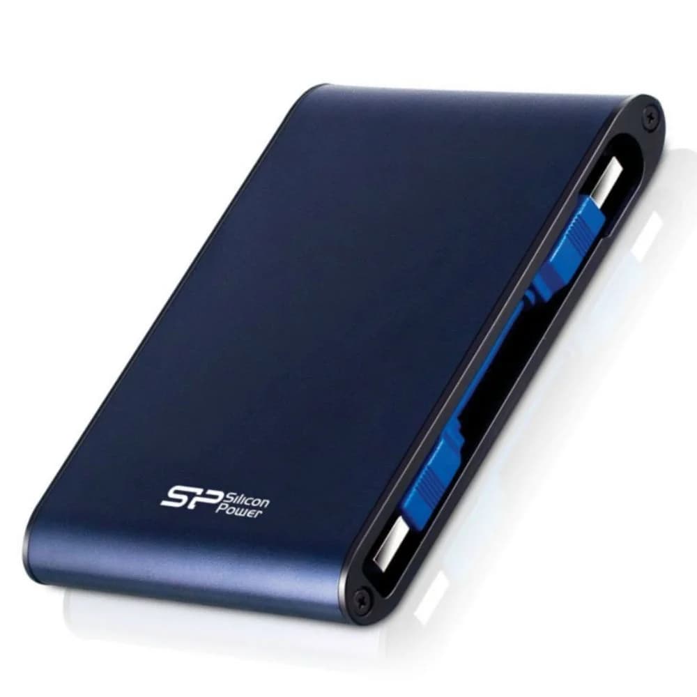 Portable Hard Disk Silicon Power Armor A80 2Tb, USB 3.1 , Water/dust proof, Anti-shock, USB 3.1 ,Blue