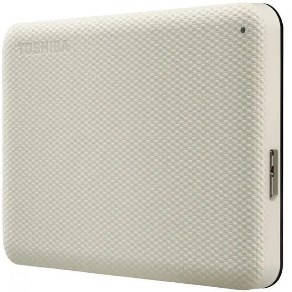Внешний жесткий диск TOSHIBA Canvio Advance HDTCA10EW3AA/HDTCA10EW3AAH 1TB 2.5" USB 3.2 Gen 1 beige (white)
