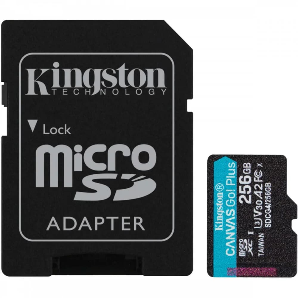 Карта памяти MicroSD 256GB Class 10 U3 Kingston SDCG4/256GB SDCG4/256GB