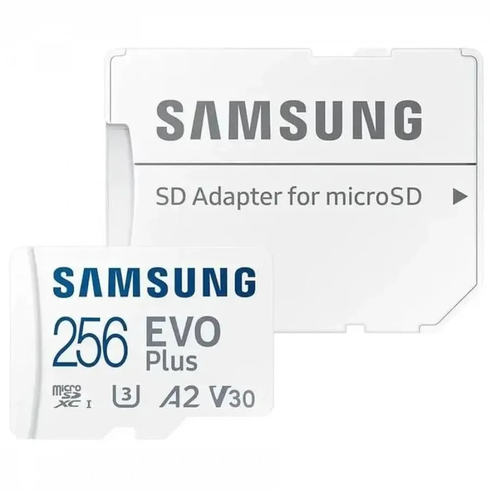 Флеш карта microSDXC 256GB Samsung MB-MC256SA EVO Plus + adapter