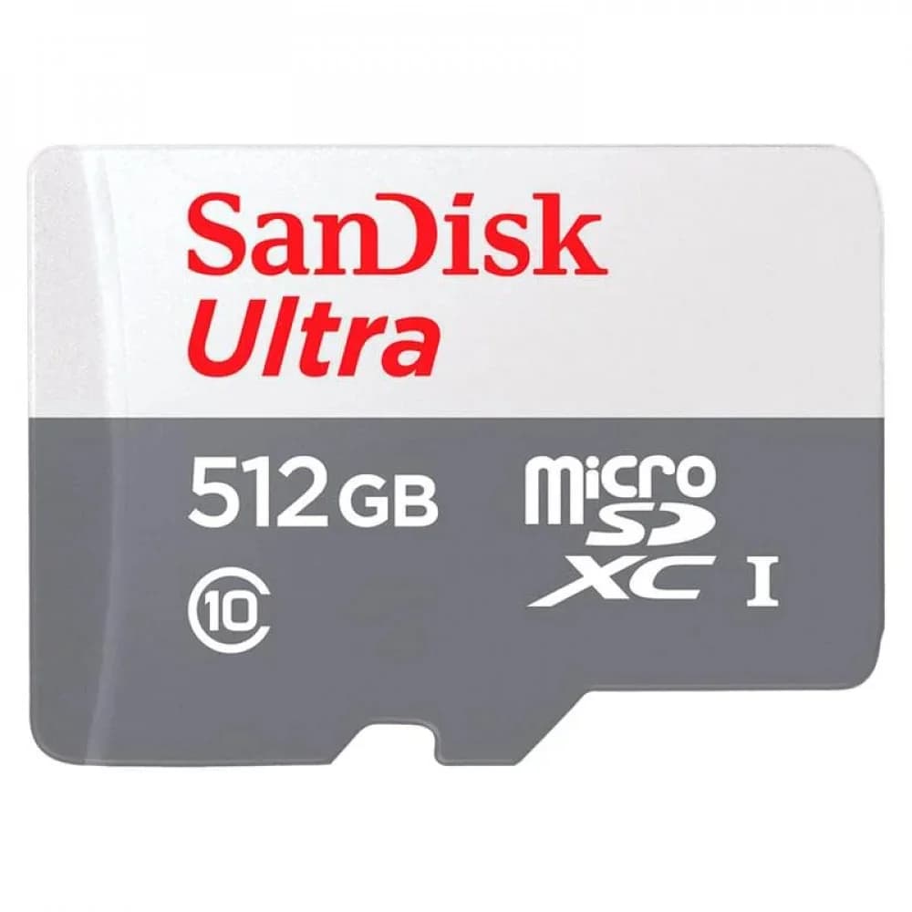 Карта памяти MICRO SDXC 512GB UHS-I SDSQUNR-512G-GN3MN SANDISK