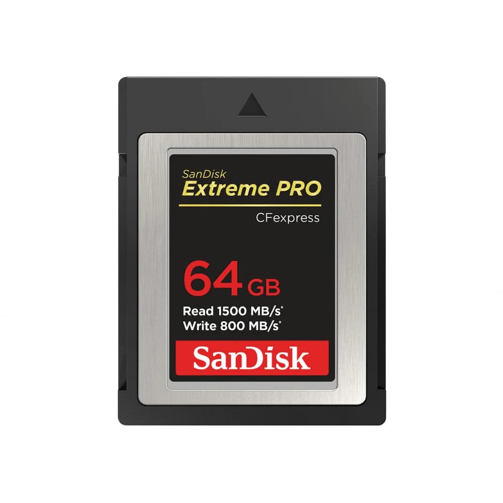 Флеш-накопитель Sandisk Карта памяти SanDisk Extreme PRO CFexpress Type B SDCFE-064G-GN4NN 1500MB/s R, 800MB/s W