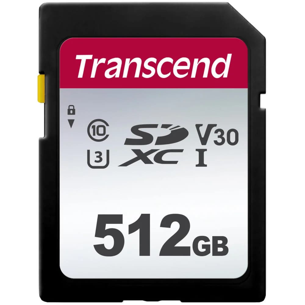 Флеш-накопитель Transcend Карта памяти Transcend 512GB UHS-I U3 SD card