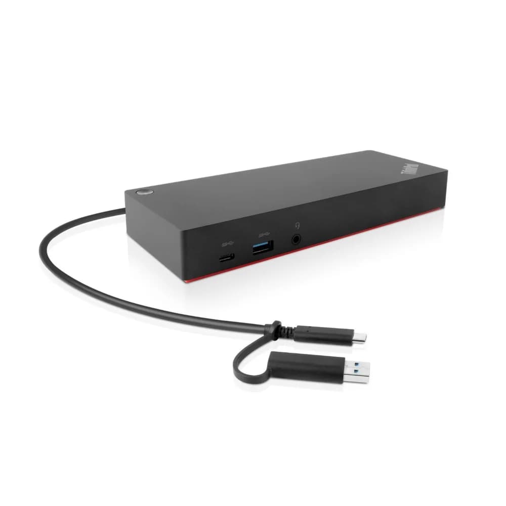 ThinkPad Hybrid USB-C with USB-A Dock for E580,E480/470,L580,L480/L470,L380,L380 Yoga,T580/T570,T480/T480s,T470/T470s,T460,X1 Carbon Gen(5&6),X1 Yoga Gen(2&3),X1 Tablet Gen(2&3),X280/X270,P1,P52s,P5