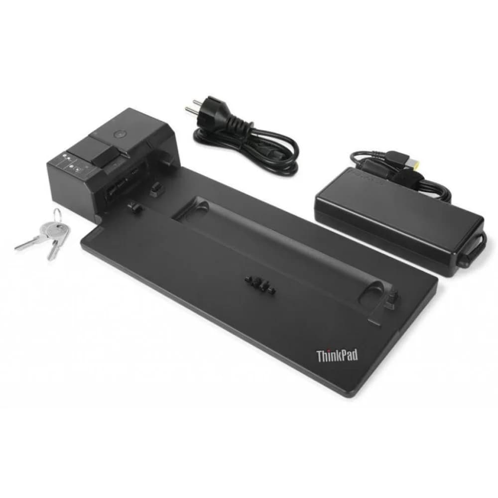 ThinkPad Ultra Docking Station 135W, 4xUSB3.1, 2xUSB-C, Eth, 2xDP, 1xHDMI, 1xVGA, 1xCombo Audio Port, DC-IN, Kensington slot, Key lock for L480/ L580/ P52s/ T480/ T480s/ T580/ X280/ X1 Carbon (6G)