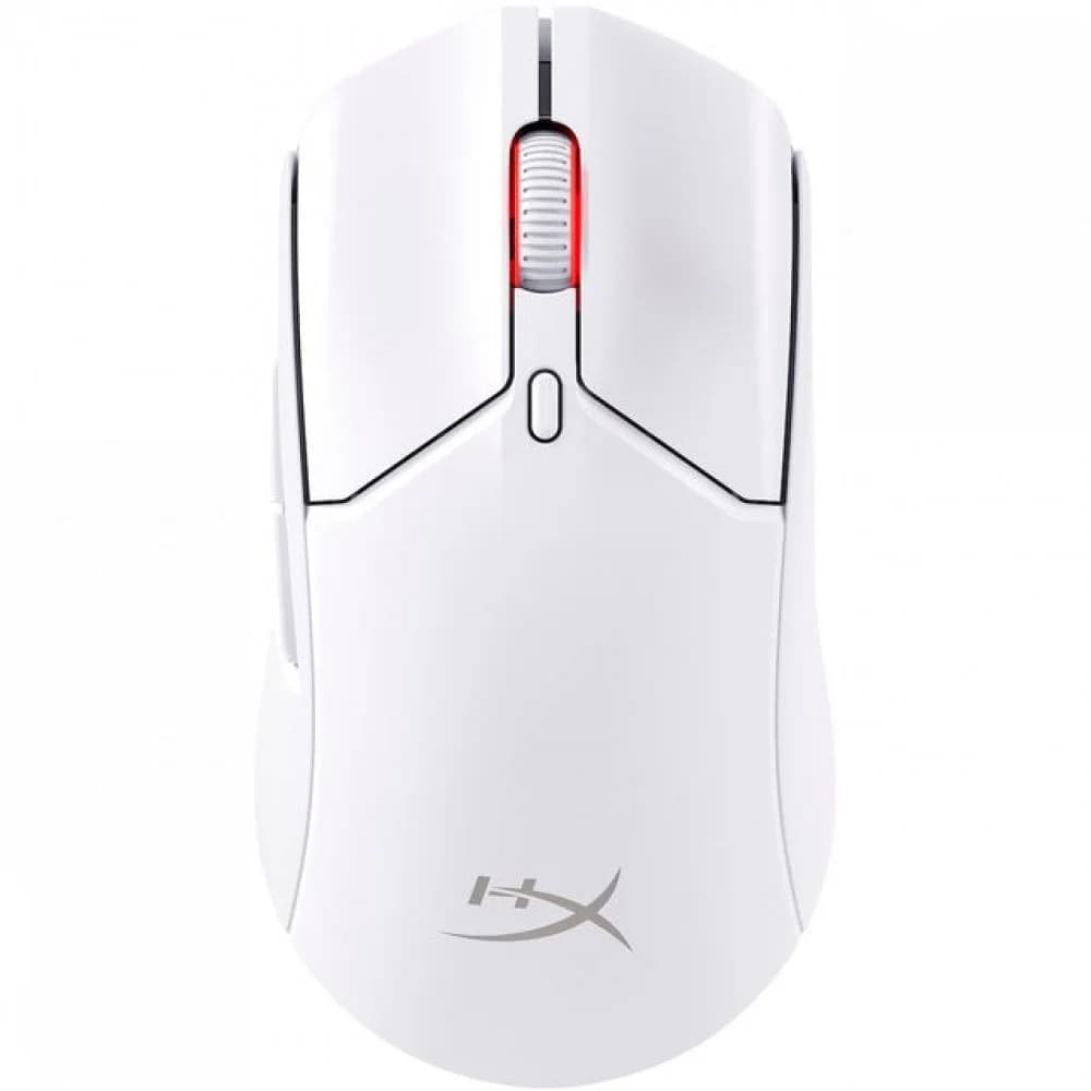 Компьютерная мышь, HyperX, 6N0A9AA, Pulsefire Haste 2 Wireless, Игровая, Оптическая 32000dpi, 650 IPS, 6 кнопок, Беспроводная, USB, Белый