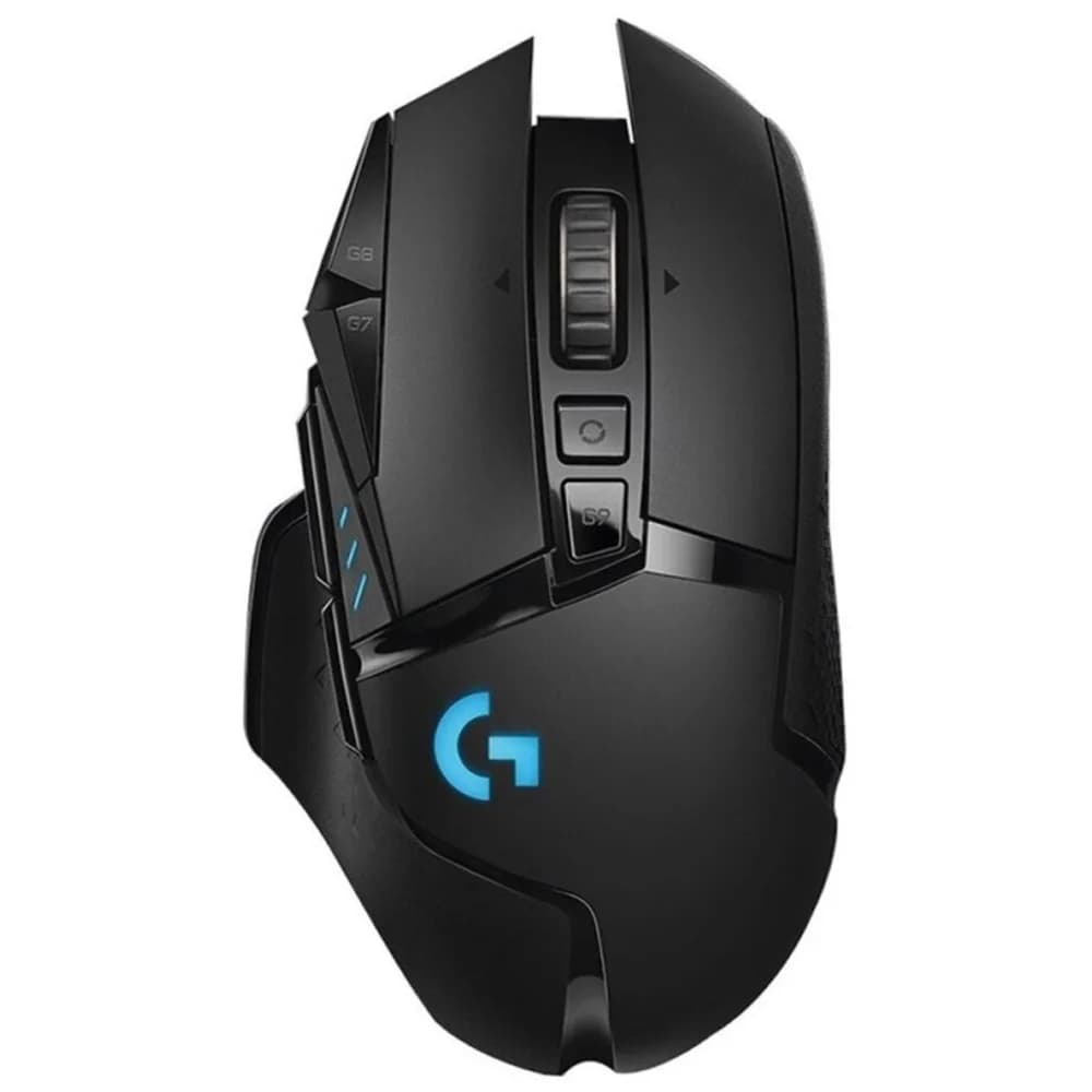 Мышь Logitech G502 Lightspeed черный оптическая (25600dpi) беспроводная USB (10but)