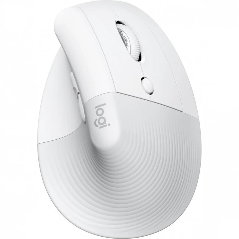 Мышь беспроводная Logitech LIFT PALE GREY (400-4000 dpi, Bluetooth, USB-ресивер Logi Bolt®, 4 настраиваемые кнопки)