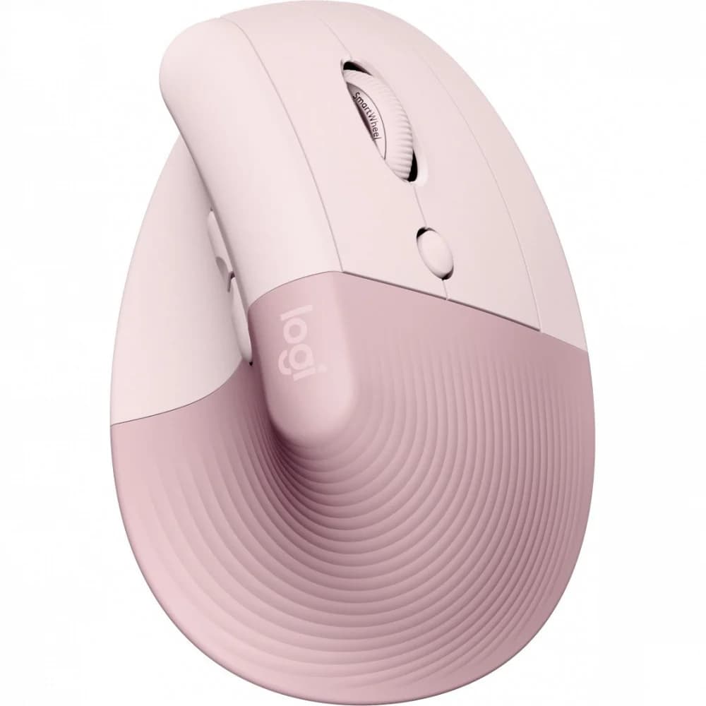 Мышь беспроводная Logitech LIFT ROSE (400-4000 dpi, Bluetooth, USB-ресивер Logi Bolt®, 4 настраиваемые кнопки)