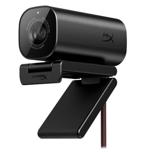 Веб-Камера, HyperX, Vision S, 75X30AA, USB 3.0, 4K UHD, Авто-Фокус, 38402160, 8 MP Sony Starvis™ IMX415 sensor, Крепление: L-образное, Угол обзора 90°, Чёрный
