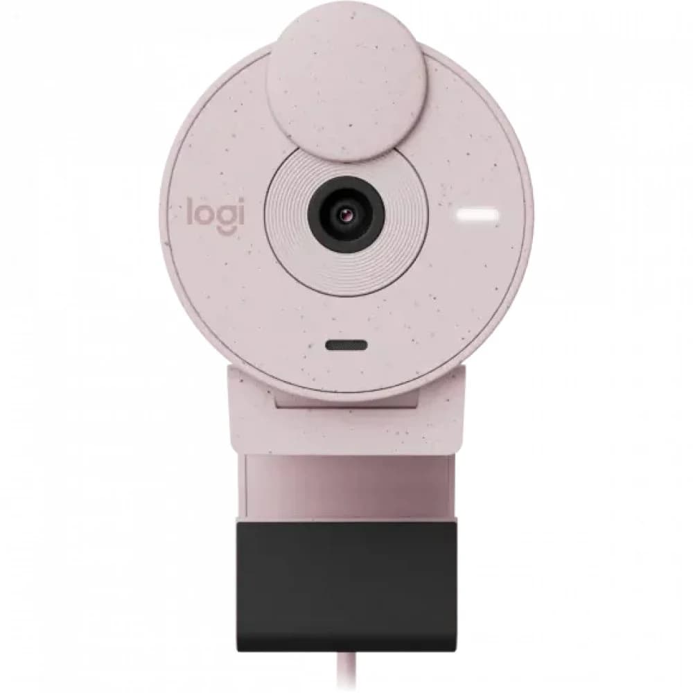 Веб-камера/ Logitech Brio 300 Full HD webcam - ROSE - USB