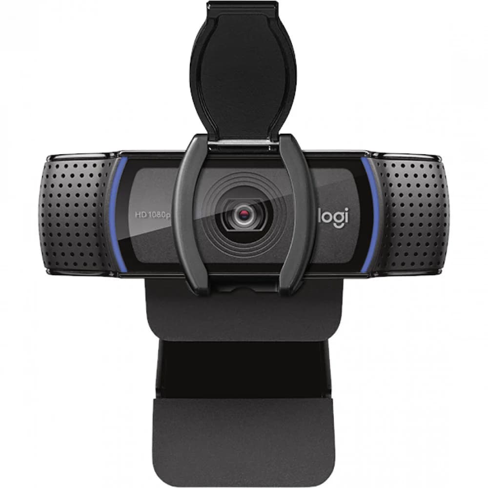 Web-камера Logitech HD Pro WebCam C920e, 3Mp, FULL HD 1920х1080/30, автофокус, USB, микрофон х2