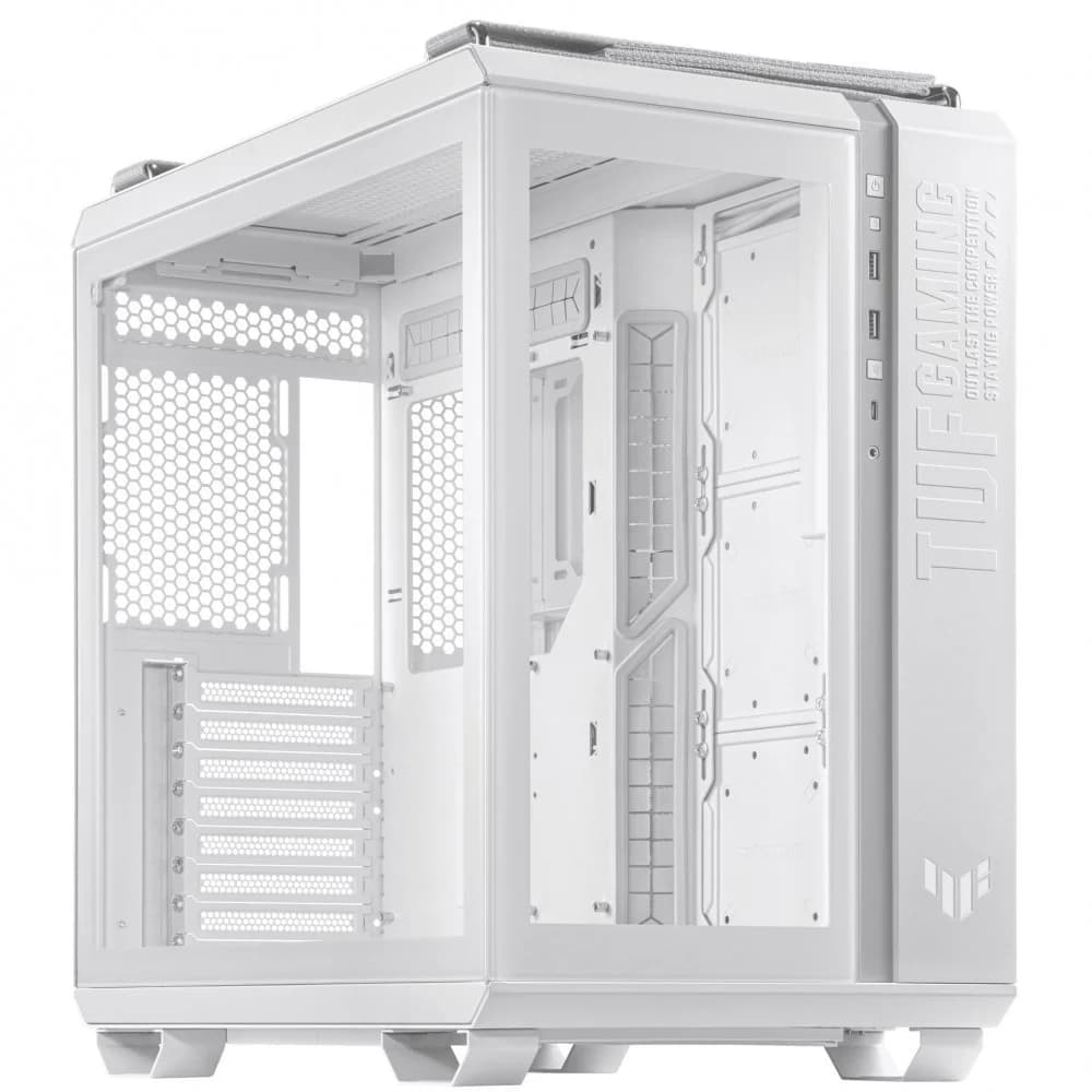Корпус ASUS GT502 TUF GAMING CASE TEMPERED GLASS WHITE ATX/micro ATX/mITX. WHITE EDITION GT502/WHT/TG (90DC0093-B09010)