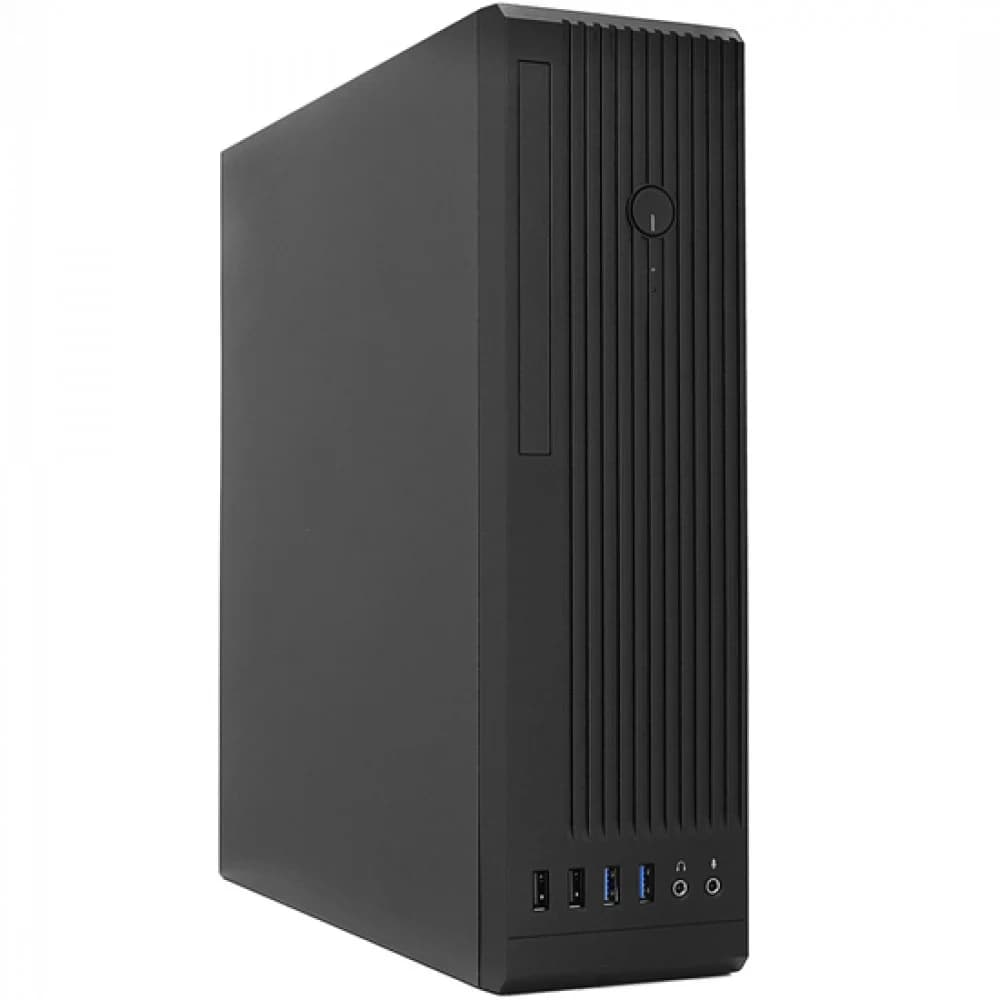 Case MATX mini tower Chieftec UNI, BE-10B-300, 1*80mm fan, (300W 80+ Bronze),, black