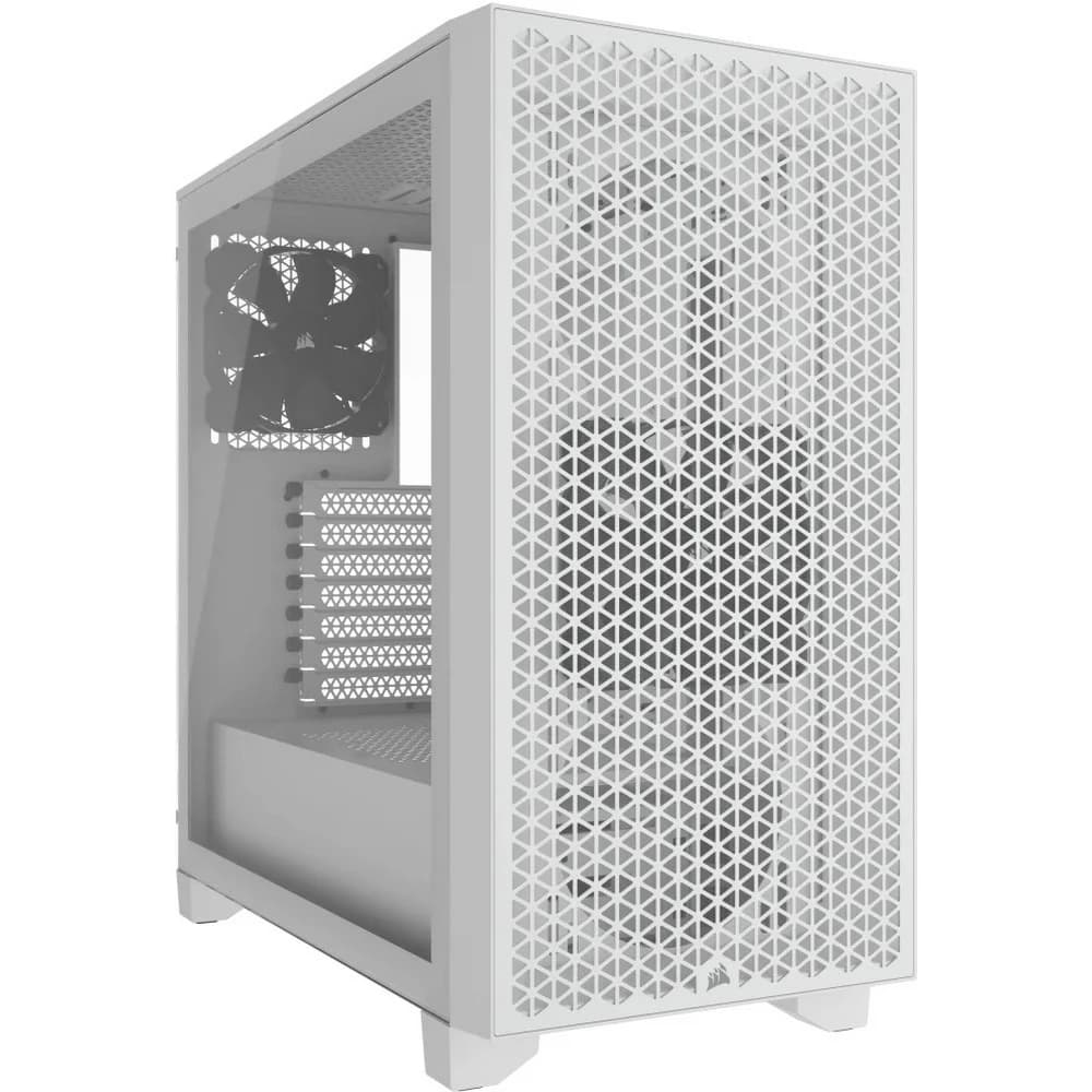 Case ATX midi tower Corsair, 3000D Airflow, CC-9011252-WW(без БП), white