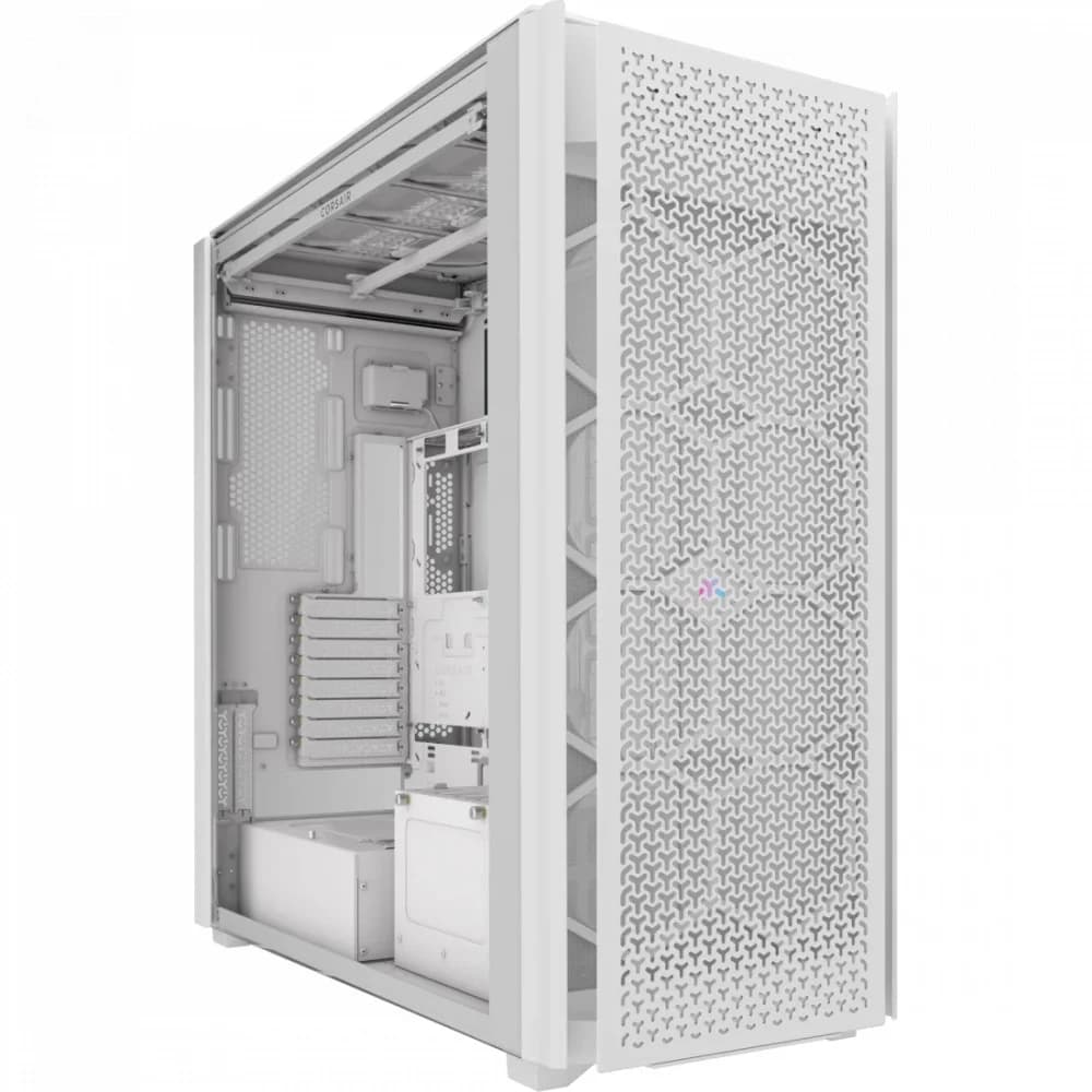 Корпус без блока питания/ Case Corsair iCUE LINK 9000D Airflow, Full-Tower, TG, no fan, 4xUSB-A 3.2, 2xUSB 3.2 Type-C, SSI-EEB, E-ATX, ATX, mATX, mITX White