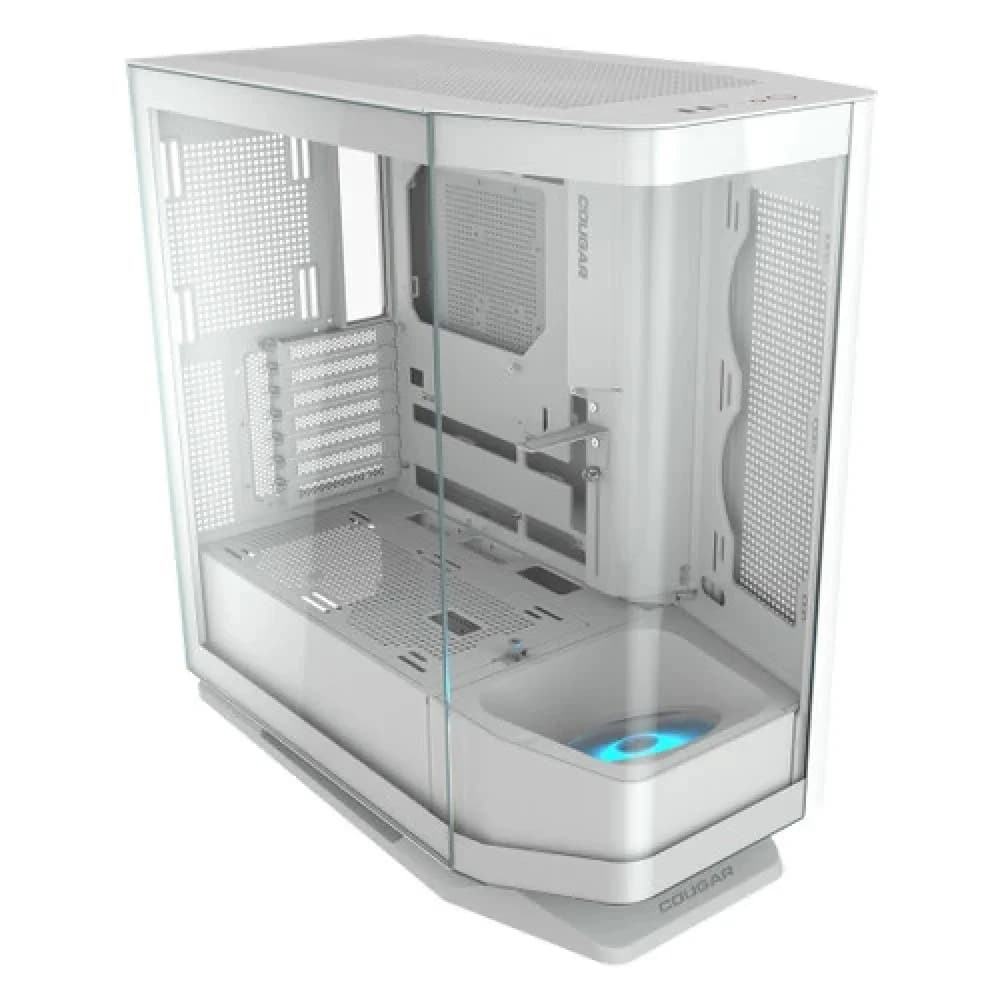 Компьютерный корпус, Cougar, FV270 WH, E-ATX/CEB/ATX/Micro ATX, USB 1*Type C/2*3.0, 4 Pole Headset Audio, Кулер 1*12см ARGB, Высота процессорного кулера до 180 мм, Длина VGA до 420 гор/450мм верт, 2