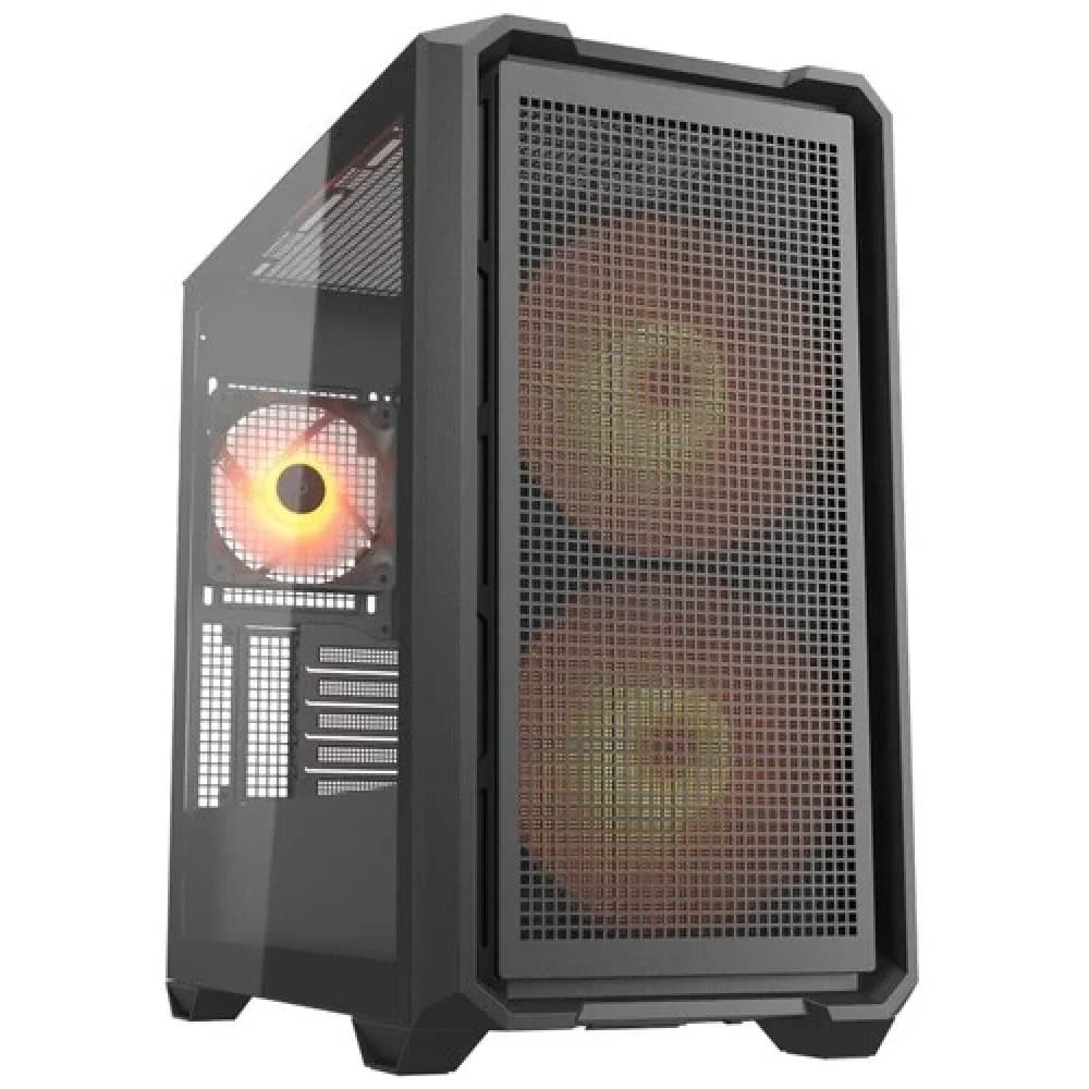 Компьютерный корпус, Cougar, MX600 Mini RGB, Micro ATX/Mini ITX, USB 1*Type C/2*3.0, 4 Pole Headset Audio Jack & RGB Button, Кулер 2*16см ARGB/1*12см ARGB, Высота процессорного кулера до 175 мм, Дли
