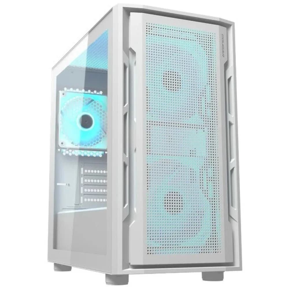 Корпус Cougar Uniface Mini RGB, Micro ATX, White, 2x3.5"/2+2x2.5" HDD, 2xUSB3.0, 1xUSB2.0, Mic+Audio