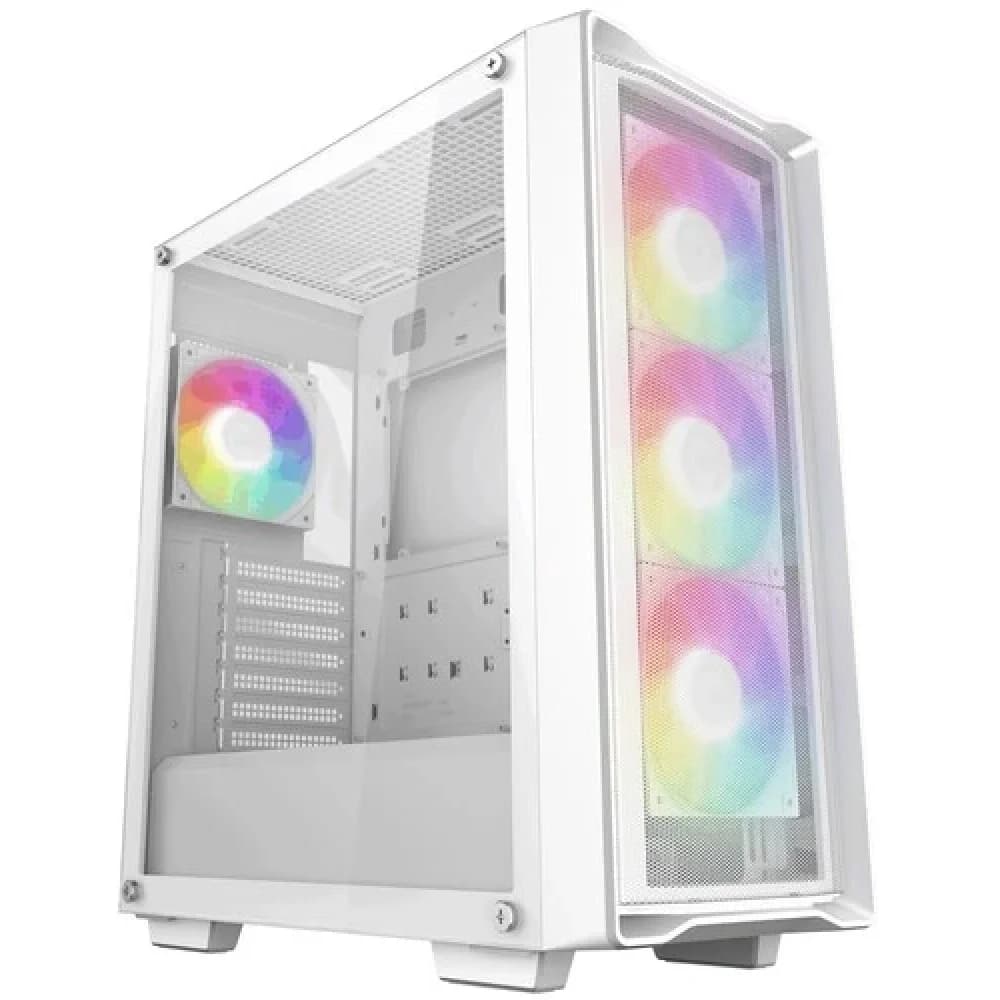 Корпус Deepcool CC560 MESH V2 белый без БП ATX 8x120mm 5x140mm 1xUSB2.0 audio bott PSU