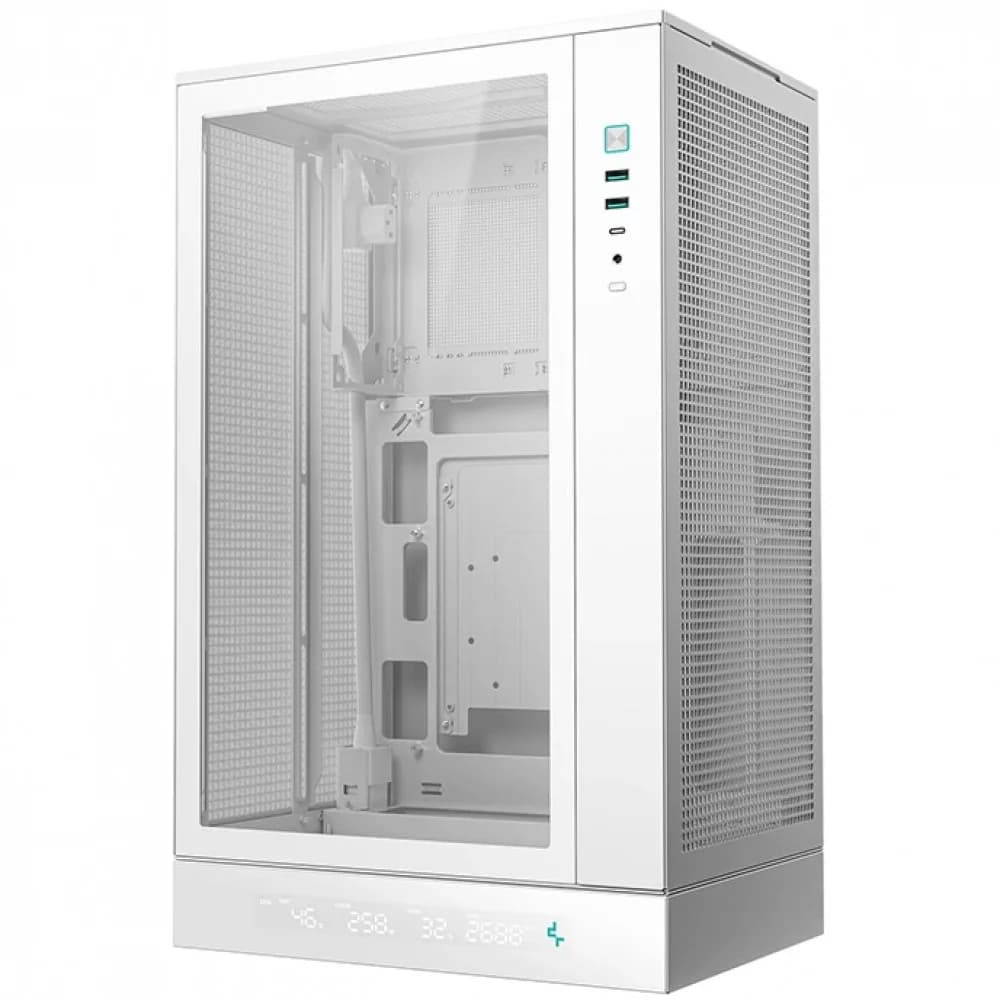 Корпус DeepCool CH270 Digital WH без БП (R-CH270-WHNDM0-G-1)