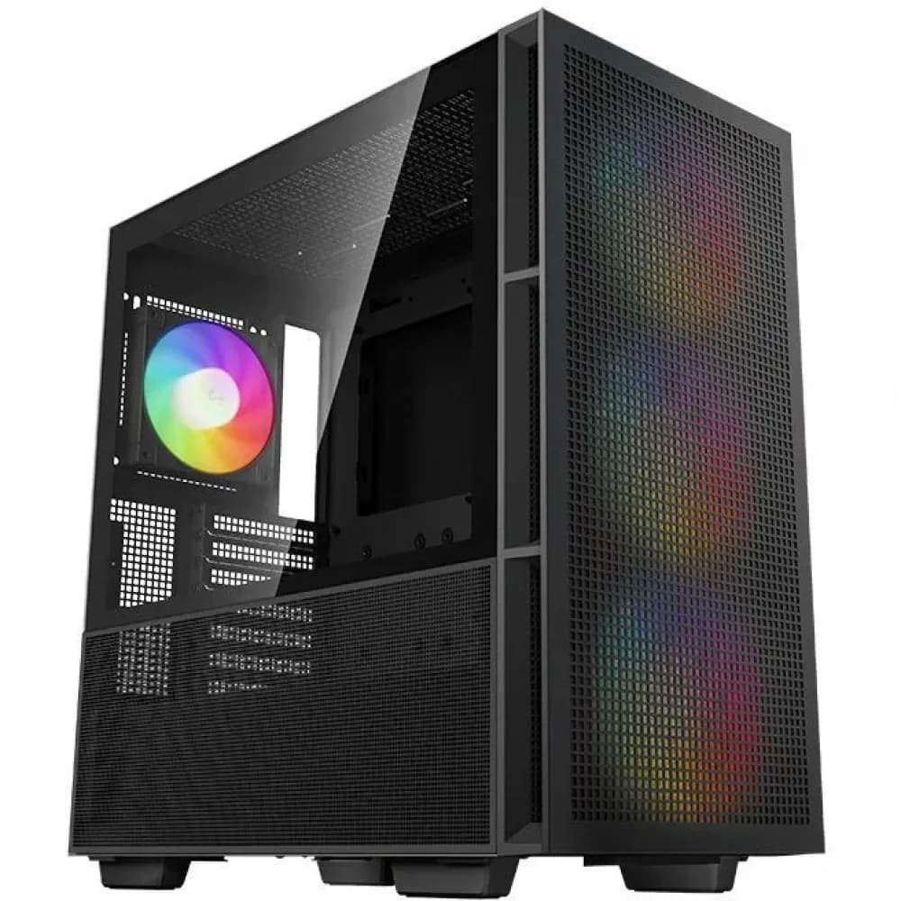 Корпус Deepcool CH560 черный без БП ATX 4x120mm 1xUSB3.0 1xUSB3.1 audio bott PSU