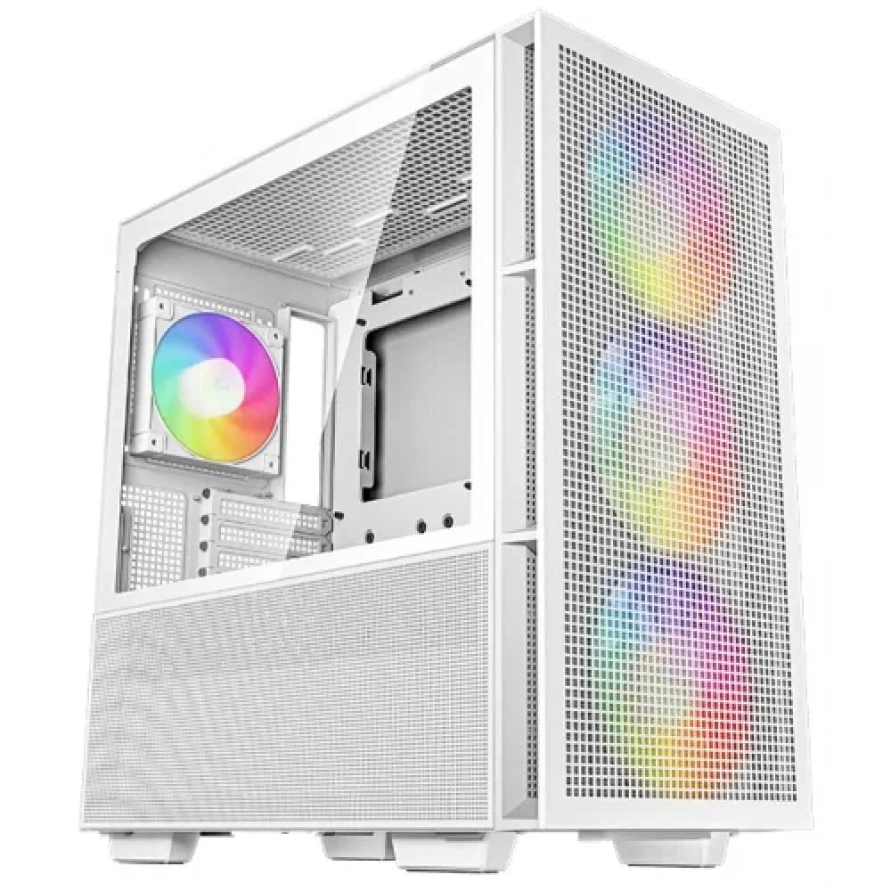 Корпус Deepcool CH560 WH без БП, боковое окно (закаленное стекло)