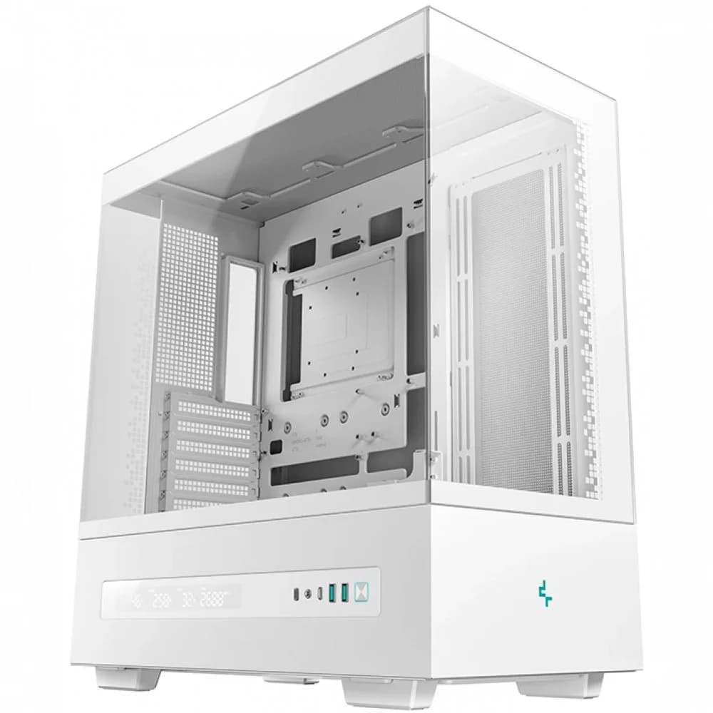 Корпус MidiTower Deepcool CH690 Digital white (ATX, без БП, 2*USB3.2 Type A+USB3.2 Type-C) (R-CH690-WHNNA0D-G-1)