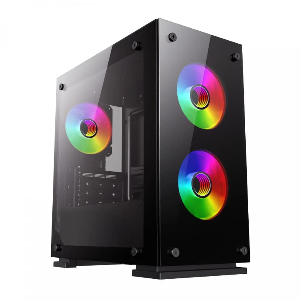 Корпус GameMax M65, MidTower, mATX, Black