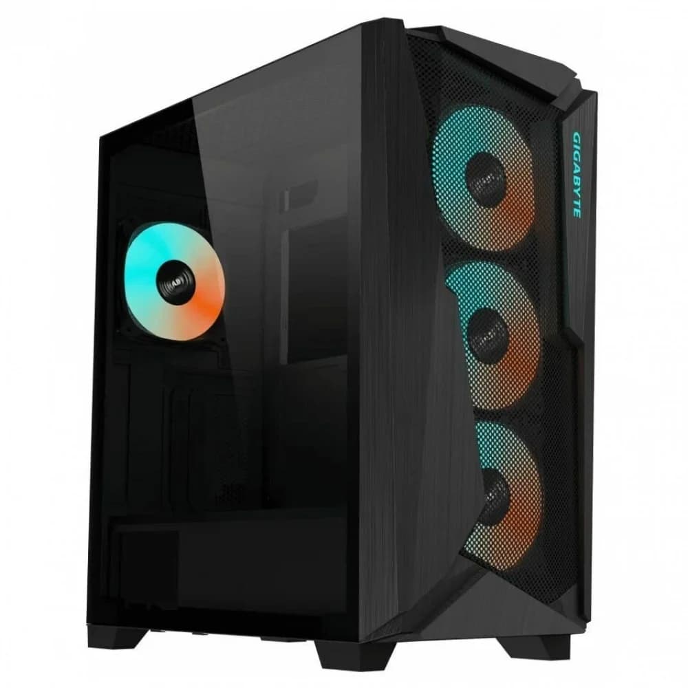C301 Glass MidTower, ATX, USB-C x1, USB3.0 x2, Audio I/O, GPU:400mm, Black, TG