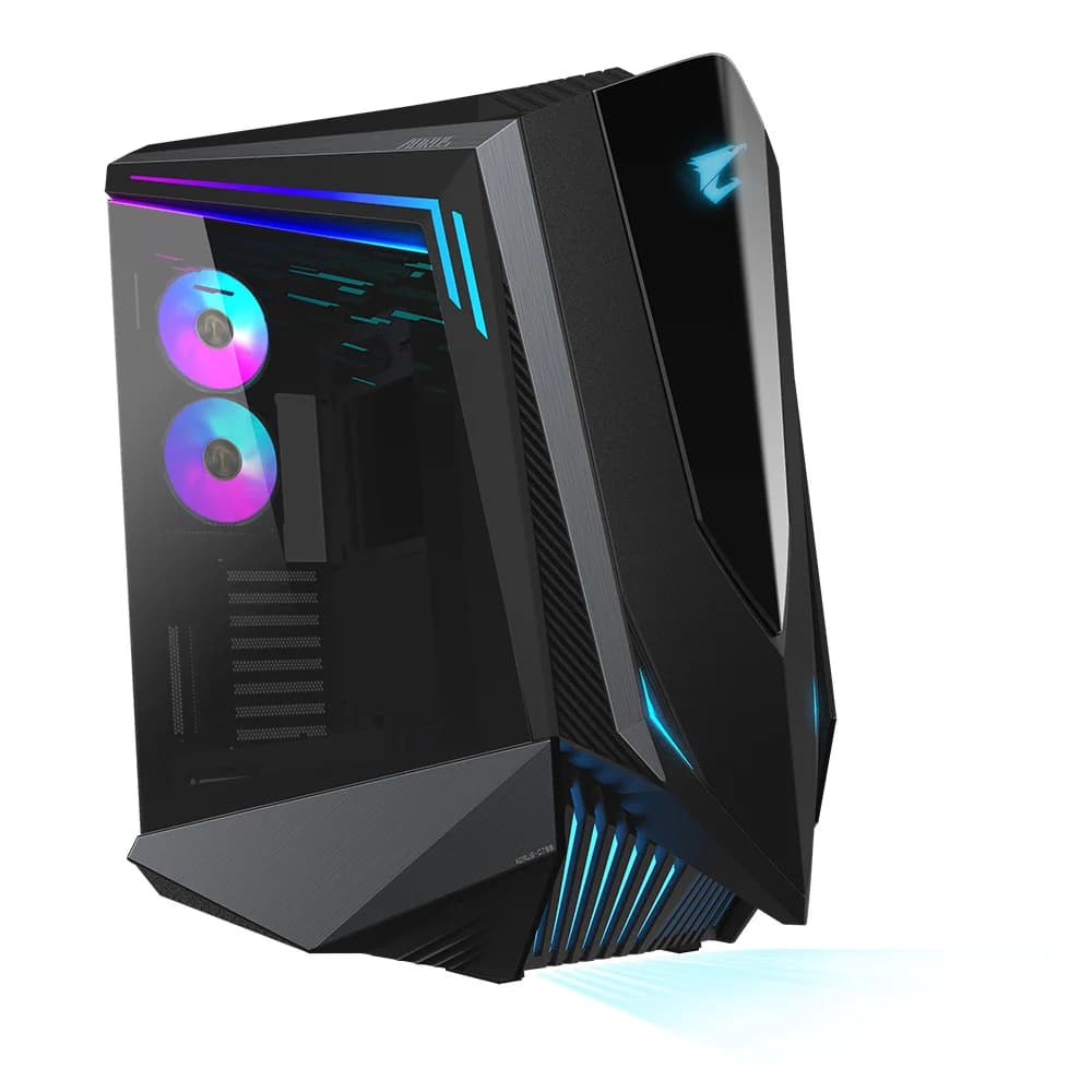 Кейс ATX full tower Gigabyte GB-AC700G, ATX, EATX, mATX, Mini-ITX, GLASS, without PSU