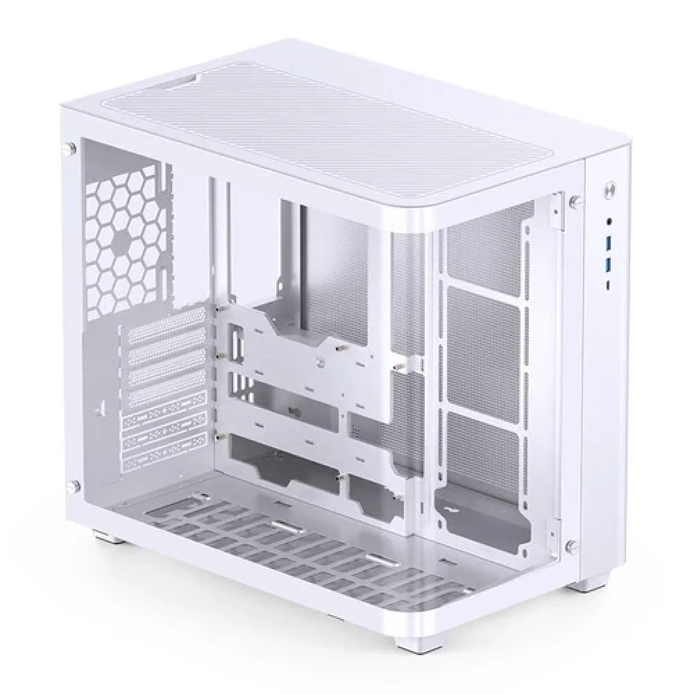 Компьютерный корпус, Jonsbo, TK-3, TK-3 White, Mid-Tower, ITX/M-ATX/ATX, USB 3.0 Type-C*1/USB 3.0 *2/Audio+Mic*1, Высота процессорного куллера 165мм, Длина VGA до 420мм, 2*3,5" или 1*2,5"/1*3,5", Ст