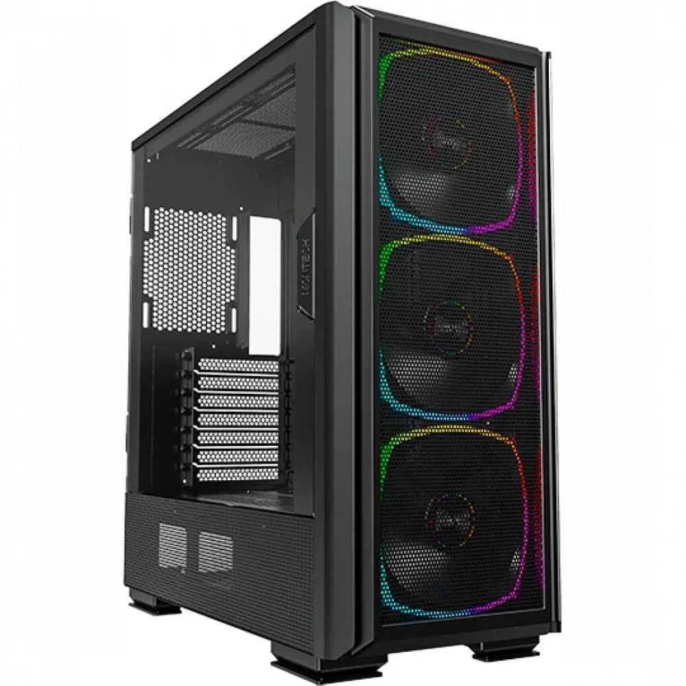 Корпус Montech Sky Two GX черный без БП ATX 10x120mm 5x140mm 2xUSB3.0 audio bott PSU