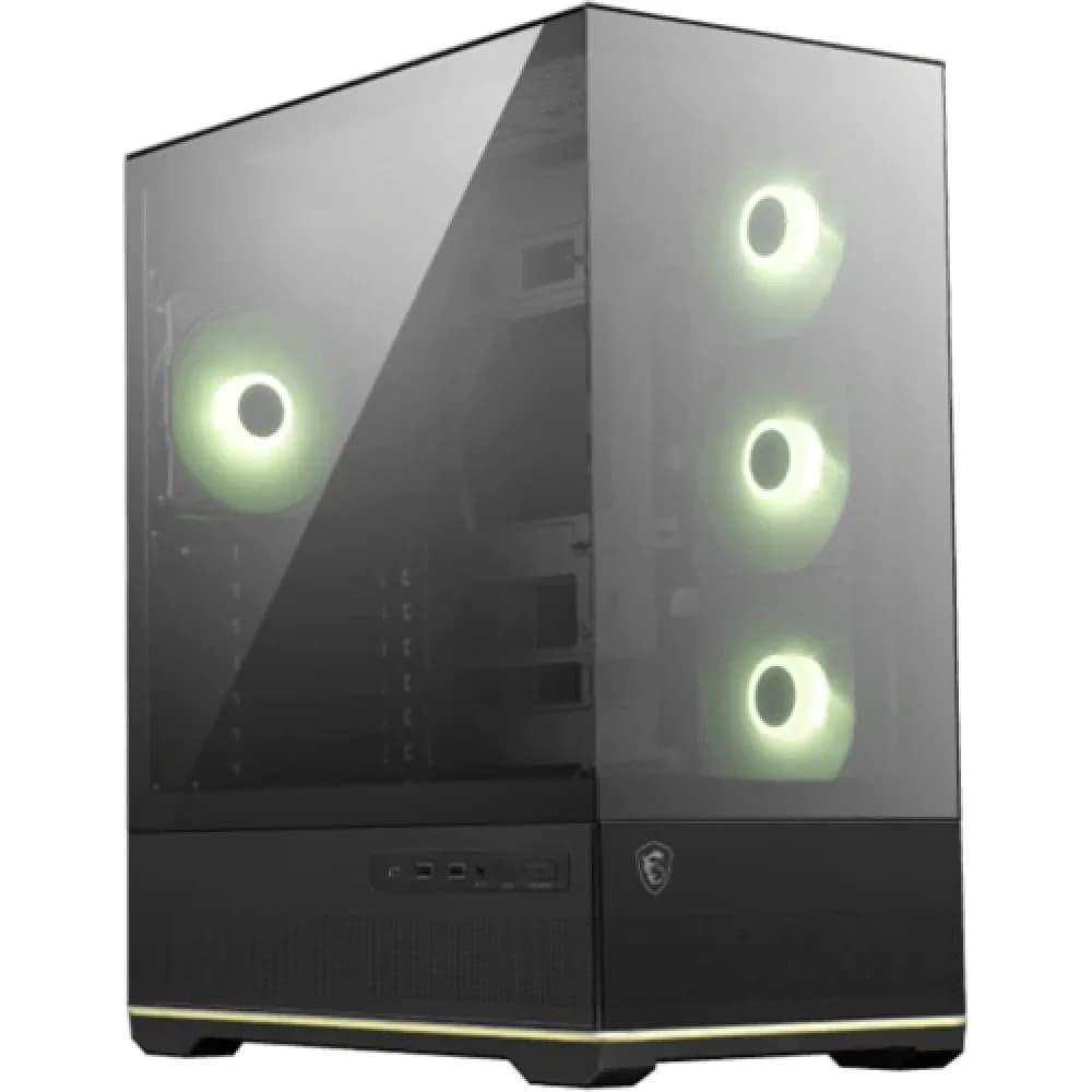 Компьютерный корпус MSI MAG PANO 110R PZ ATX/mATX/mITX, Back connect:ATX/mATX Type-C Black