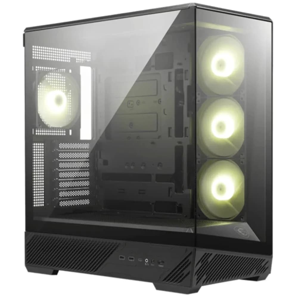 Компьютерный корпус MSI MAG PANO 130R PZ ATX/mATX/ITX, Back-connect:ATX/mATX Type-C Черный