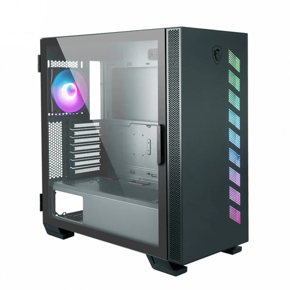 Корпус MSI MAG Vampiric 300R, Mid Tower,ATX,Midnight Green, 2x3.5"/2x2.5"HDD,2xUSB,1xUSB-C,Mic,Audio