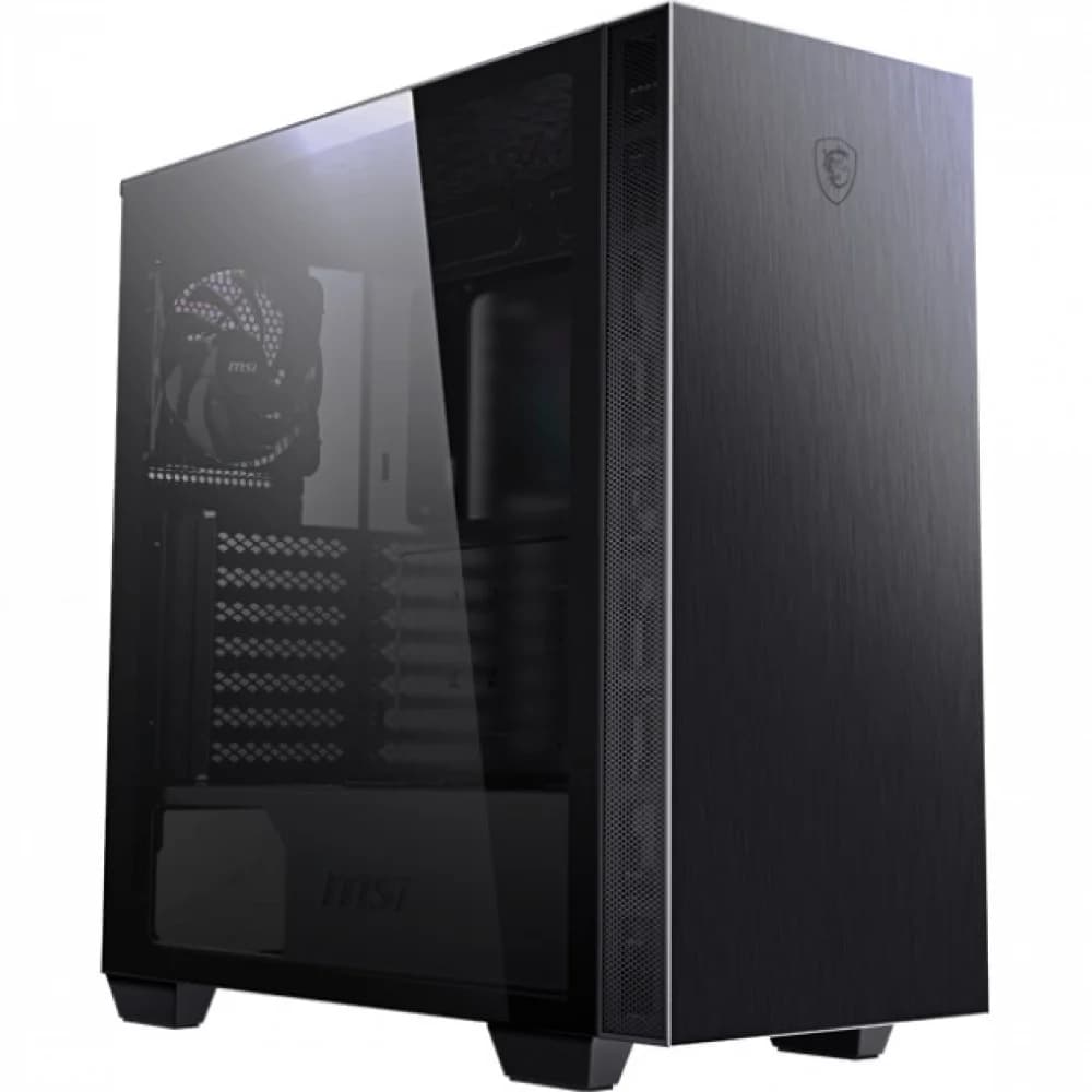MPG SEKIRA 100P Mid-Tower, ATX, mATX, Mini-ITX, 1xTypeC, 4xUSB 3.0, 3x200mm ARGB Fan, 1x120mm Black Fan, 1x200mm Black Fan, Tempered Glass Window (727512)