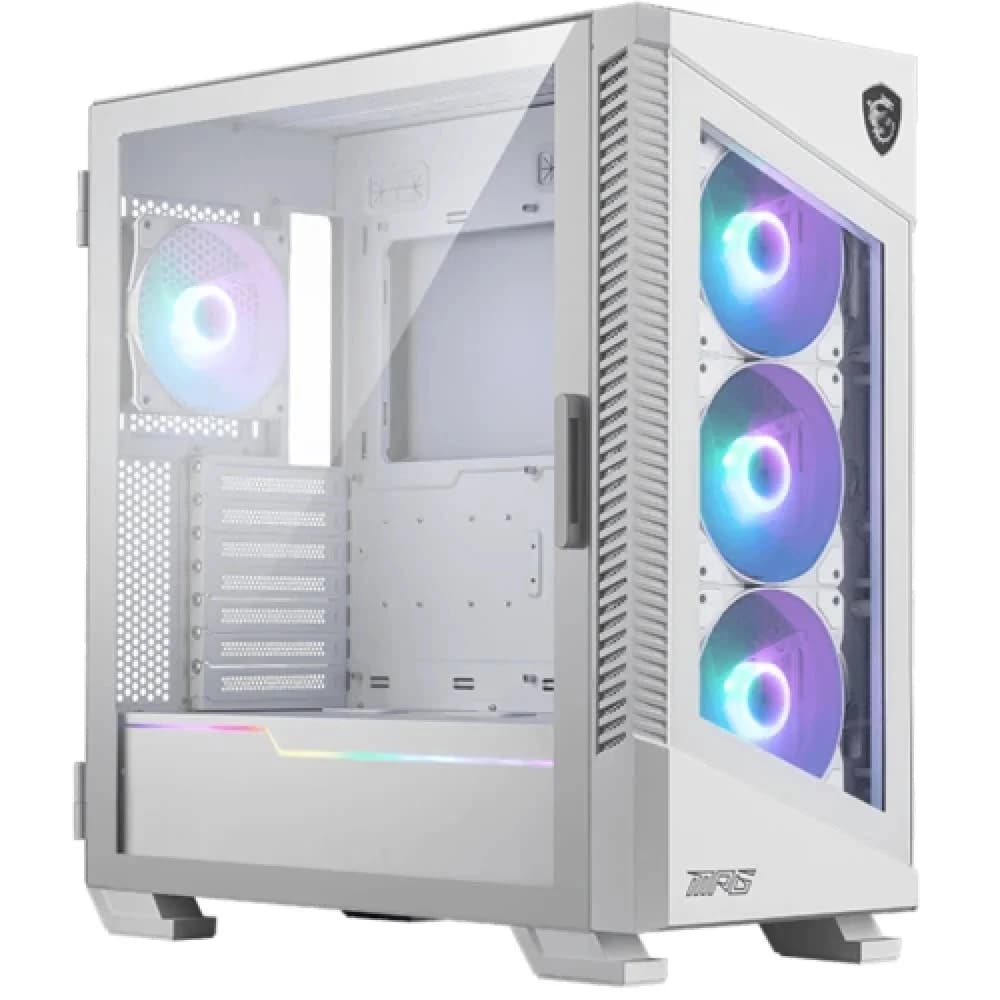 Компьютерный корпус MSI MPG VELOX 100R WHITE ATX/Micro-ATX/Mini-ITX, 2xUSB 3.2 Type-A, 1xUSB 3.2 Type-C Белый