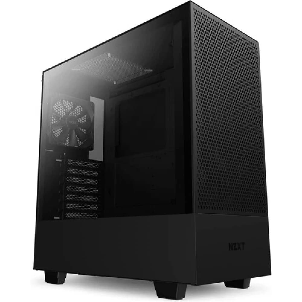 H Series H5 Flow Edition ATX Mid Tower Chassis All Black color