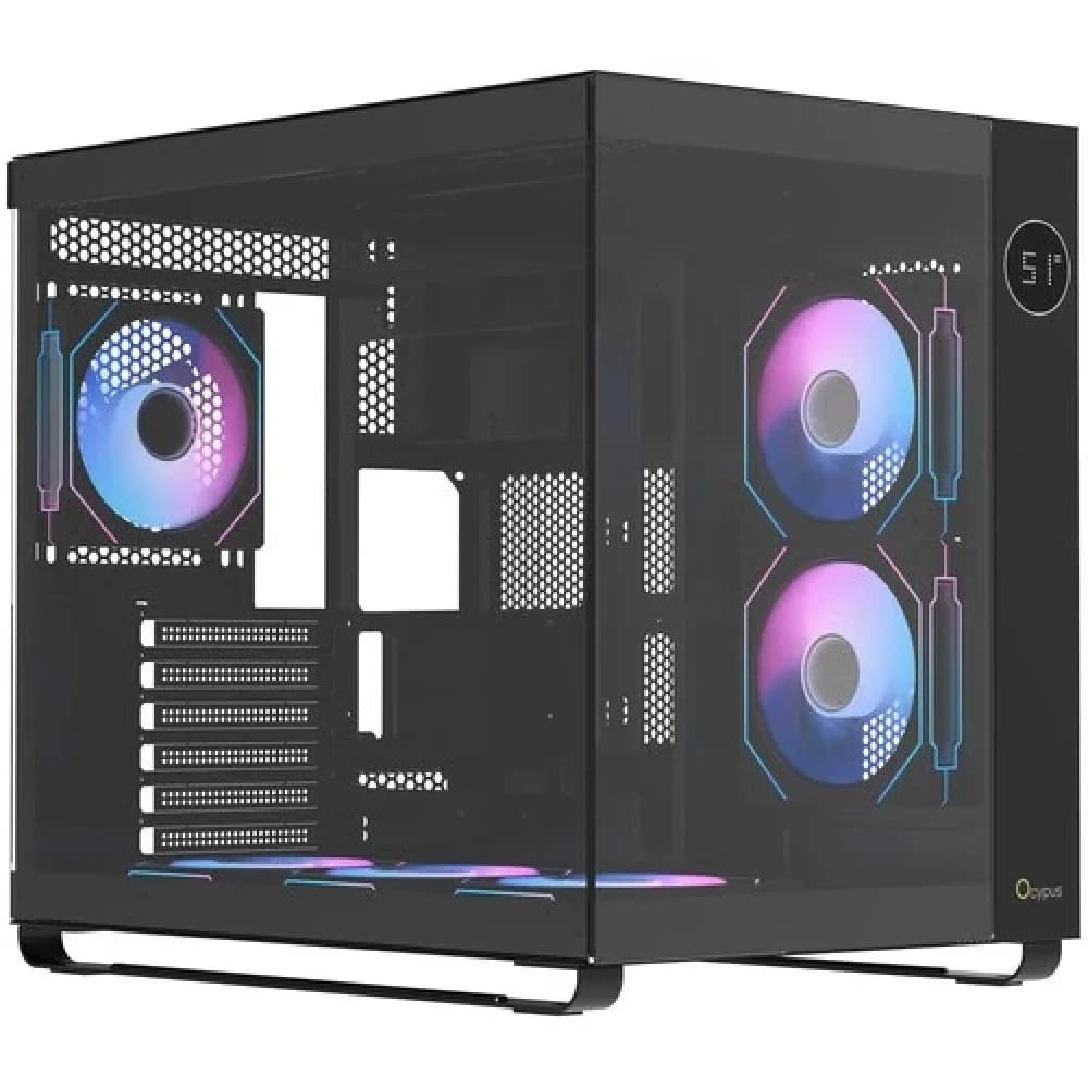 Корпус Ocypus Iota C70 ARGB без БП Black (Iota-C70-BKD600XX-GL)
