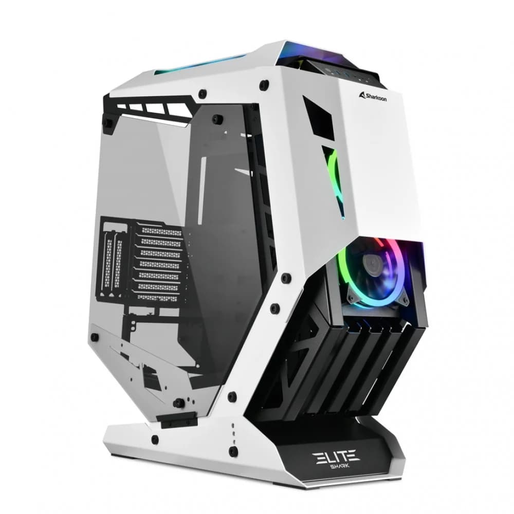 Корпус ПК без БП Sharkoon ELITE SHARK CA700 EATX, 2x3.5, 6x2.5, 2xUSB 3.0, 1xTypeC, Audio, 632*250*670mm