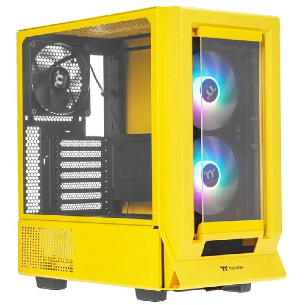 Компьютерный корпус, Thermaltake, Ceres 350 MX Bumblebee, CA-1Z3-00M4WN-00, Mid Tower, ATX/M-ATX/M-ITX/E-ATX, USB 3.2 Type-C*1, USB 3.0*2, HD Audio+Mic, 2*140мм CT140 ARGB вентилятор, 1*140мм CT140