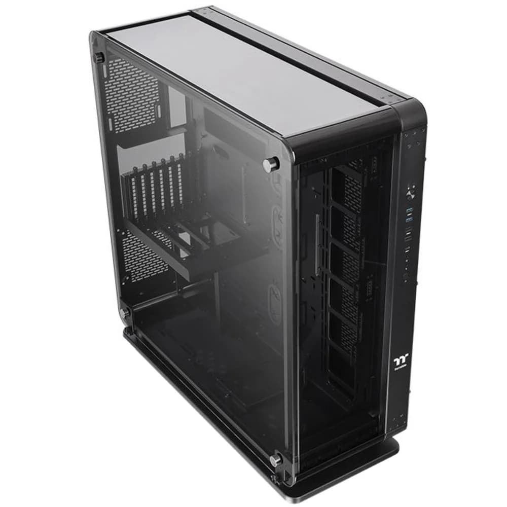 Компьютерный корпус, Thermaltake, Core P8 TG, CA-1Q2-00M1WN-00, E-ATX/ATX/Micro ATX/Mini ITX, USB2*3.0, USB2.0, 1xType-C HD-Audio, Без Б/П, Чёрный